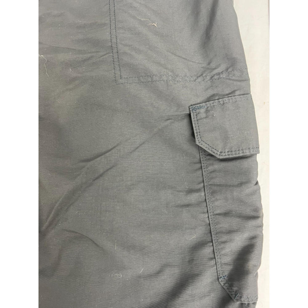 Men’s Wrangler Flat Front Zip Fly Hiking Outdoor Cargo Shorts Size 48 Dark Gray - Picture 6 of 6